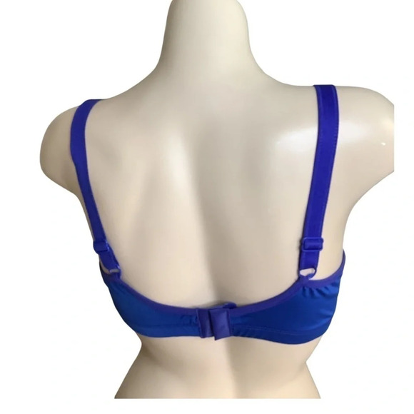 Massam Blue Padded Underwire Bra Made in Brazil New with Tags - Picture 5 of 8